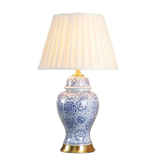 Jingdezhen Blue And White Ceramic Table Lamp