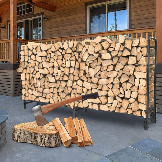 Outdoor Fire Wood Log Rack for Fireplace