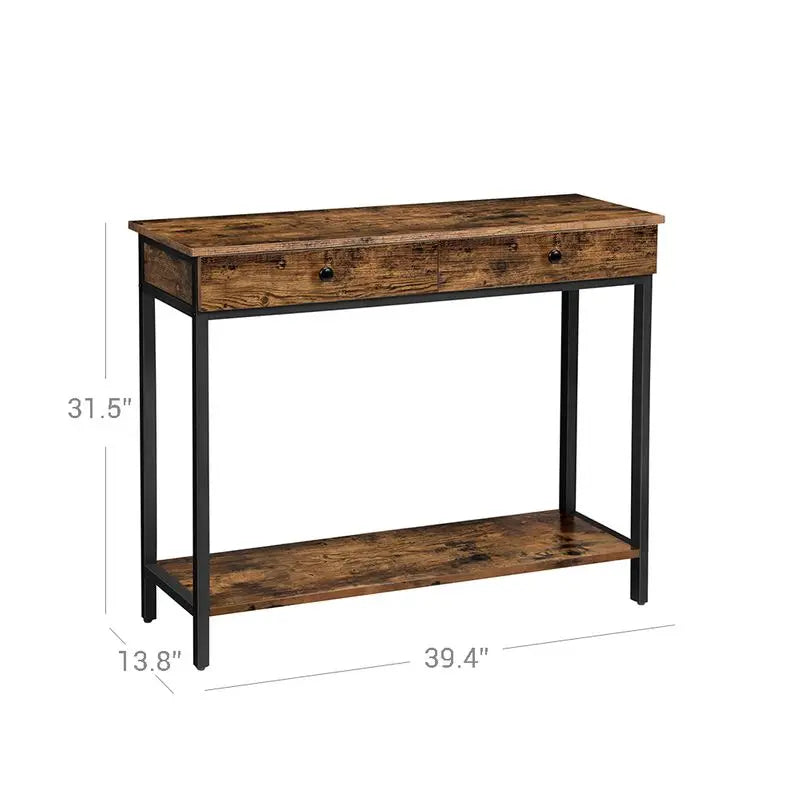 Hallway Table with 2 Drawers, perfect for Faimlyroom or Kitchen as well