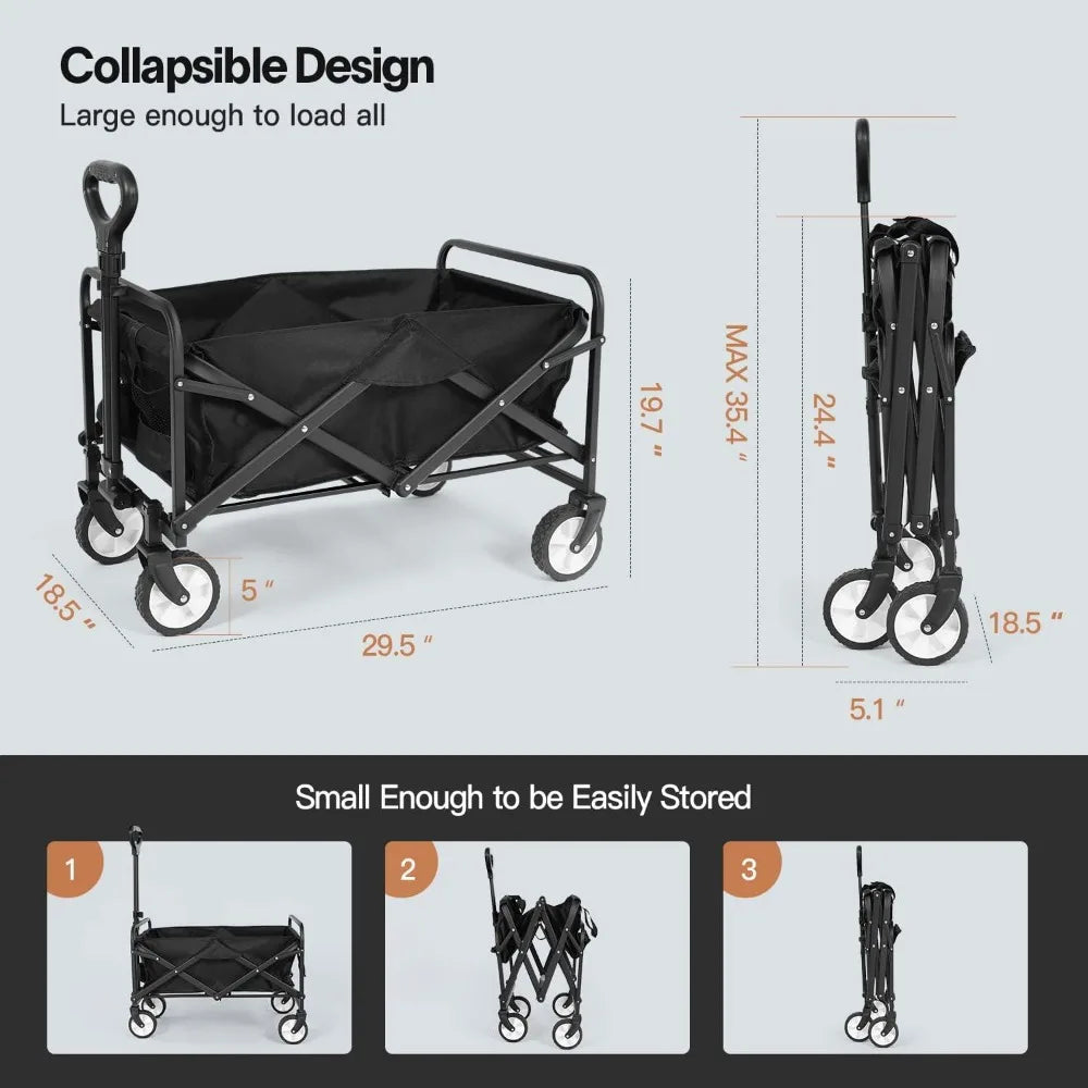 Foldable Outdoor Heavy Duty Cart