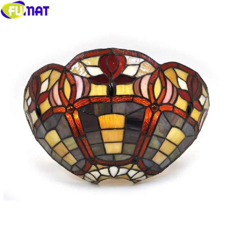 Tiffany Wall Lamp Stained Glass Art Decor Wall Lamp