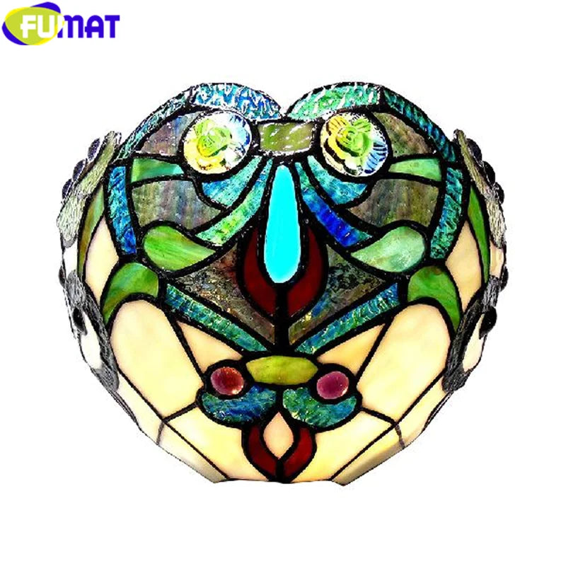 Tiffany Wall Lamp Stained Glass Art Decor Wall Lamp