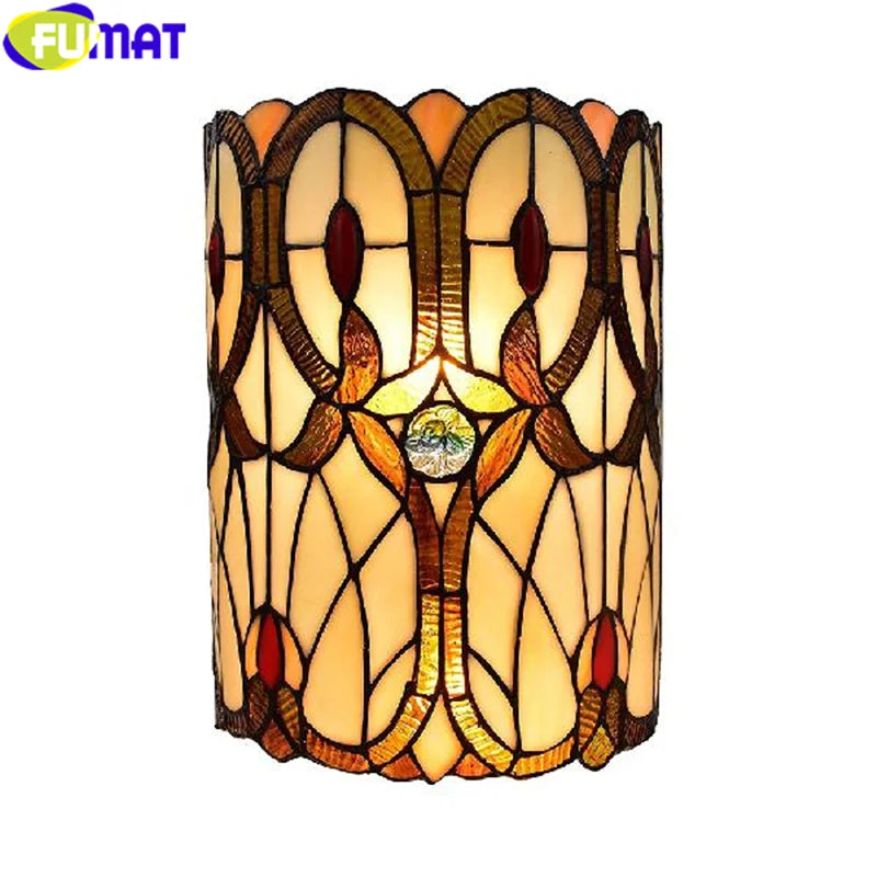 Tiffany Wall Lamp Stained Glass Art Decor Wall Lamp