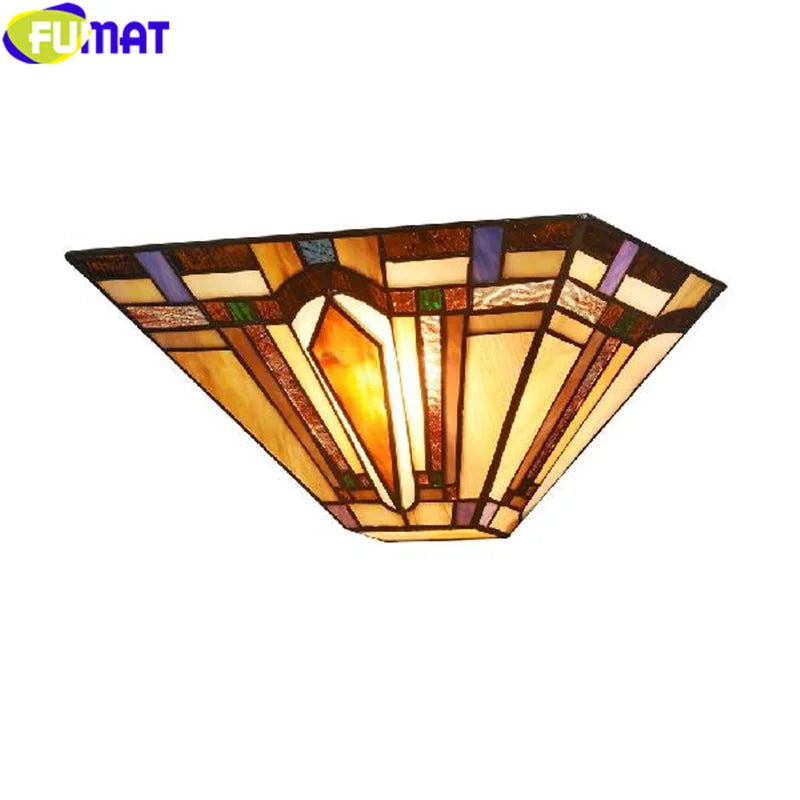 Tiffany Wall Lamp Stained Glass Art Decor Wall Lamp